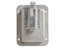 Buyers Products Company N3885 Stainless Steel Single Point Non-Locking Paddle Latch - Thru-Hole Mount