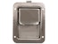 Buyers Products Company N3885 Stainless Steel Single Point Non-Locking Paddle Latch - Thru-Hole Mount