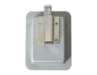 Buyers Products Company N3980 Rust Resistant Steel Single Point Non-Locking Paddle Latch - Weld-On