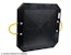 Buyers Products Company OP242422 Ultra High Density Poly Outrigger Pad With Square Recess - 24 X 24 X 2 Inch