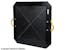 Buyers Products Company OP303022 Ultra High Density Poly Outrigger Pad With Square Recess - 30 X 30 X 2 Inch