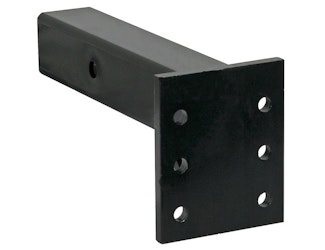 Buyers Products Company PM25612 2-1/2 Inch Pintle Hook Mount (2 Position/12 Inch Shank)