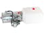 Buyers Products Company PU311 3-Way Dc Power Unit-Metered Release Valve Horizontal 0.86 Gallon Poly Reservoir