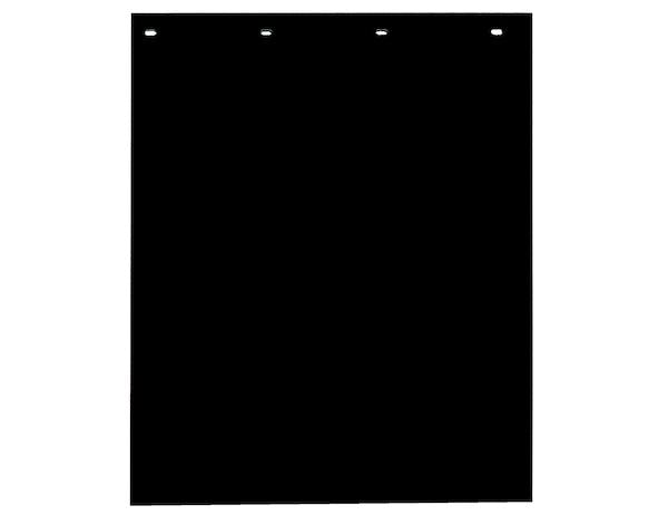 Buyers Products Company RC30PPB Super Durable Black Polymer Mudflaps 24X30 Inch