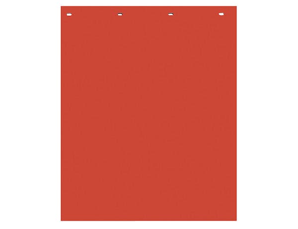 Buyers Products Company RC30PPR Super Durable Red Polymer Mudflaps 24X30 Inch