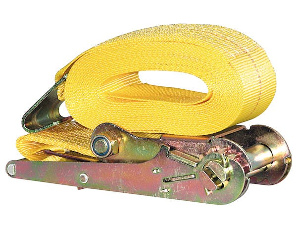 Buyers Products Company RS132715F 3 Inch X 27 Foot Ratchet Strap With Flat Hooks