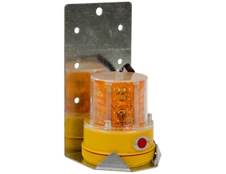 Buyers Products Company SL475A 5 Inch By 4 Inch Portable Amber Led Beacon Light