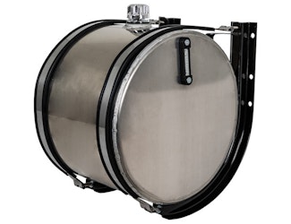 Buyers Products Company SMC35AR 35 Gallon Side Mount Aluminum Reservoir With Rear Ports