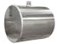 Buyers Products Company SMC50AR 50 Gallon Side Mount Aluminum Reservoir With Rear Ports