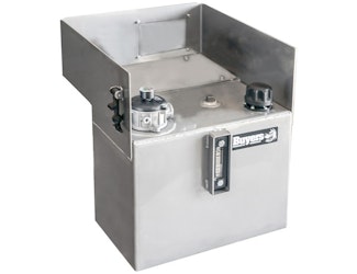 Buyers Products Company SMR15VESS 15 Gallon Stainless Steel Hydraulic Reservoir