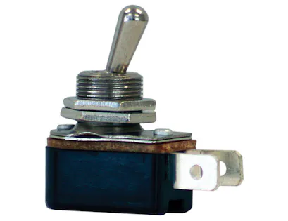 9111 Rocker Switch Buyers Products Company SW9111 12 Volt Toggle Switch With 2 Blade Terminals