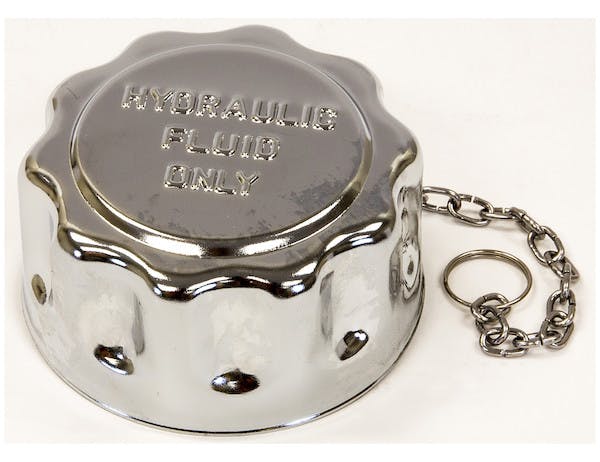 Buyers Products Company TC0015 Replacement Cap With Chain For Chrome Filler-Strainer Breather Cap Assembly