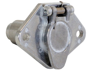 Buyers Products Company TC1004 4-Way Die-Cast Metal Trailer Connector -Truck Side