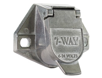 Buyers Products Company TC1007 7-Way Die-Cast Metal Trailer Connector - Truck Side