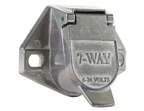 Buyers Products Company TC1007 7-Way Die-Cast Metal Trailer Connector - Truck Side