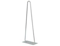 Buyers Products Company TCH10H Horizontal Mount Traffic Cone Holders Silver Powder Coat
