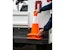 Buyers Products Company TCH10H Horizontal Mount Traffic Cone Holders Silver Powder Coat