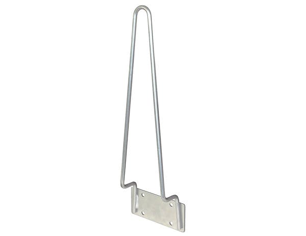 Buyers Products Company TCH10V Vertical Mount Traffic Cone Holders Silver Powder Coat