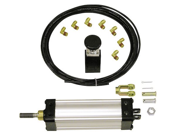 Buyers Products Company TGC25008VSPK Tie Rod Style Cylinder Kit-Clevis Mount-0.75 Rod 8 Inch Stroke-With Bav020 Valve