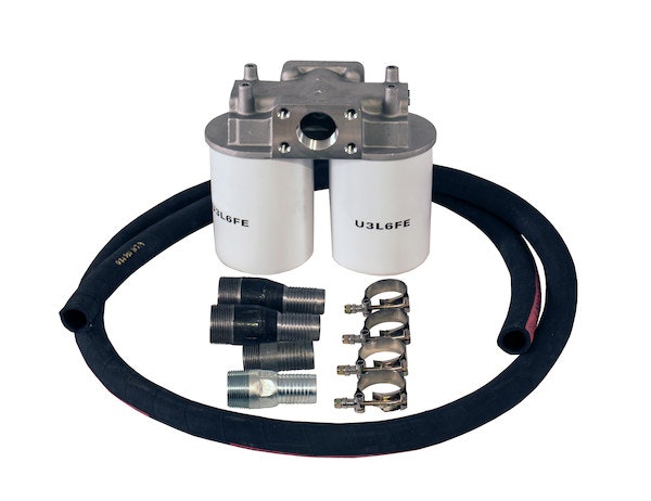 Buyers Products Company U3LWF4 3 Line Filtration Kit With Side-By-Side Filter