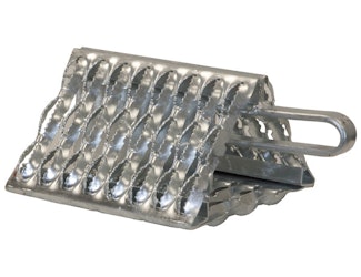 Buyers Products Company WC091060 Galvanized Serrated Wheel Chock With Handle 9X10X6 Inch