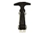 Buyers Products Company WJ195 4 Inch Easy Grip Rubber Hood Catch With Bracket