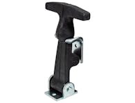 Buyers Products Company WJ201A 4-7/8 Inch Easy Grip Rubber Hood Catch With A-Bracket