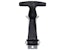 Buyers Products Company WJ201A 4-7/8 Inch Easy Grip Rubber Hood Catch With A-Bracket
