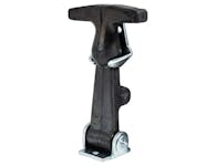 Buyers Products Company WJ201U 4-7/8 Inch Easy Grip Rubber Hood Catch With U-Bracket
