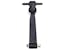 Buyers Products Company WJ208 7-7/8 Inch Heavy-Duty Rubber Hood Catch - Includes Brackets And Pin-With Bumper