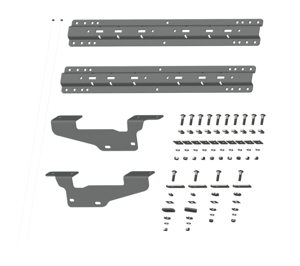 B&W Towing RVK2405 Custom Installation Kit For Universal Mounting Rails For Some Ford Trucks