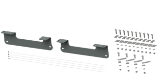 B&W Towing RVR2404 Custom Installation Brackets For Universal Mounting Rails For Some Ford Trucks B&W Towing RVR2404 Custom Installation Brackets For Universal Mounting Rails For Some Ford Trucks