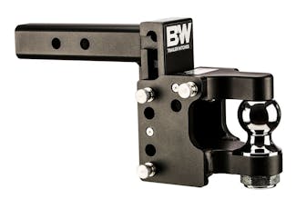 B&W Towing TS10055 8 Blk T&S, 2 Ball Pintle