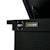 CamLocker KS71LPRLGB 71in Crossover Tool Box Deep Low Profile Gloss Black w/Rail