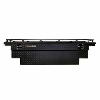 CamLocker KS71LPUNRLMB 71in Crossover Tool Box Deep Low Profile Notched Matte Black w/Rail