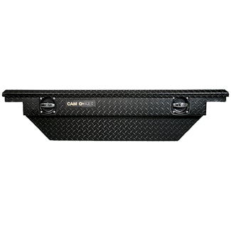 CamLocker S60LPBLMB 60in Jeep Gladiator JT Low Profile Crossover Truck Tool Box Matte Black