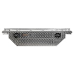 CamLocker S60LPBLRL 60in Jeep Gladiator Low Profile Crossover Truck Tool Box with Rail Polished Alum