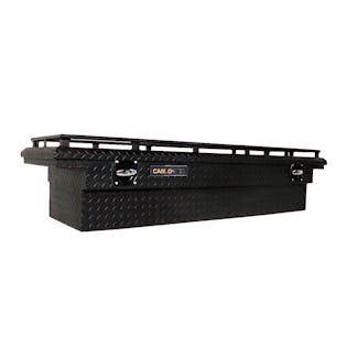 CamLocker S71LPRLMB 71in Low Profile Crossover Truck Tool Box with Rail ...