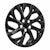 Coast to Coast International IWC52816BLK 16 Inch 16 Spoke Gloss Black Set Of 4