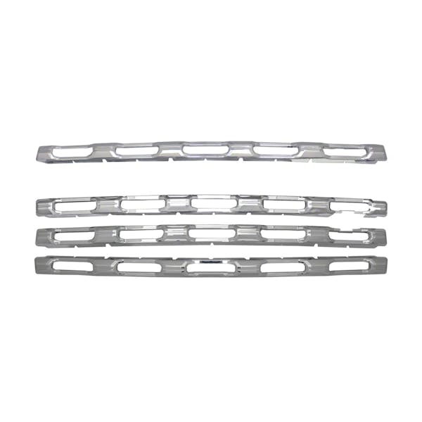 Coast to Coast International CCIGI168 Four Piece Set, Chrome Finish, Utilizes Both Clips and Tape for Retention