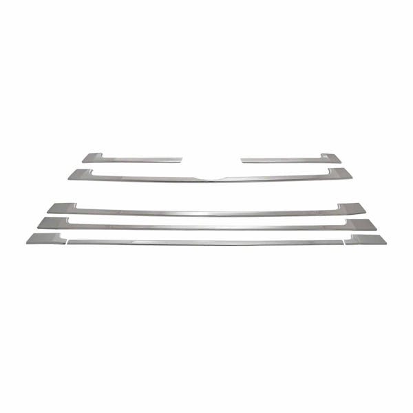 Coast to Coast International IWCGI154 Overlay Mesh Style 6 Piece Chrome ABS
