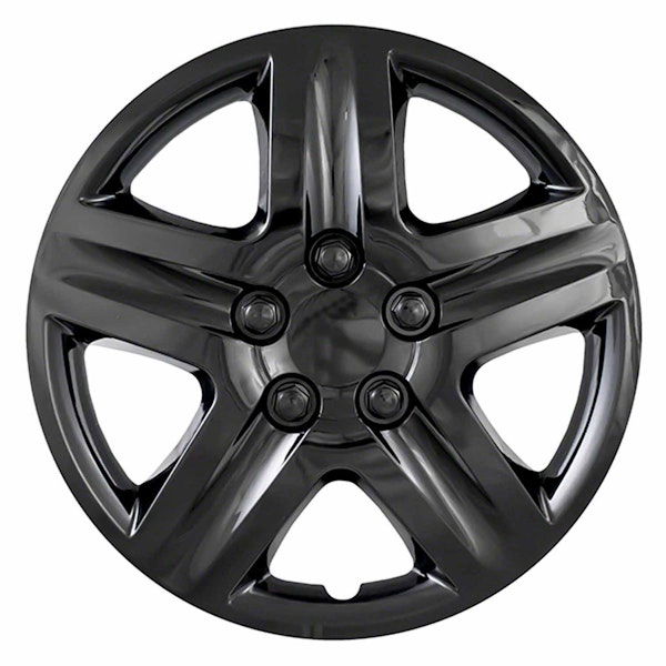 Coast to Coast International IWC43117BLK 17 Inch 5 Spoke Gloss Black Set Of 4