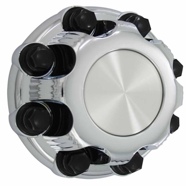 Coast to Coast International IWCC5079C Chrome Aluminum Set Of 4 Bolt-On Lug Covers