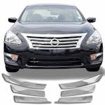 Coast to Coast International IWCGI114 Overlay Horizontal Bar Style 6 Piece Emblem Cutout Chrome ABS