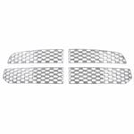 Coast to Coast International IWCGI119 Overlay Honeycomb Style 4 Piece Chrome ABS
