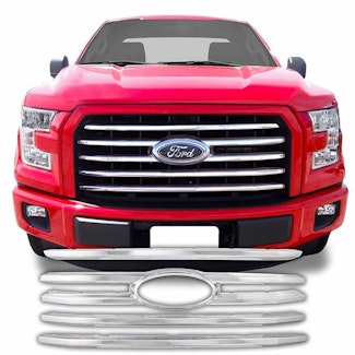 Coast to Coast International IWCGI131 Overlay Horizontal Bar Style 4 Piece Emblem Cutout Chrome ABS Coast to Coast International IWCGI131 Overlay Horizontal Bar Style 4 Piece Emblem Cutout Chrome ABS