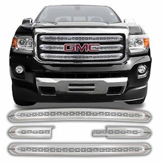 Coast to Coast International IWCGI142 Overlay Mesh Style 4 Piece Emblem Cutout Chrome ABS Coast to Coast International IWCGI142 Overlay Mesh Style 4 Piece Emblem Cutout Chrome ABS