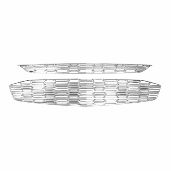 Coast to Coast International IWCGI144 Overlay Oval Mesh Style 2 Piece Chrome ABS
