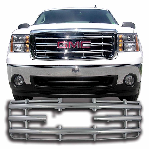 Coast to Coast International IWCGI42 Overlay Horizontal Bar Style 1 Piece Emblem Cutout Chrome ABS