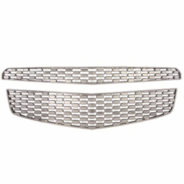 Coast to Coast International IWCGI82 Overlay Honeycomb Style 2 Piece Chrome ABS